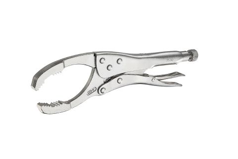 Oil filter wrench grip pliers